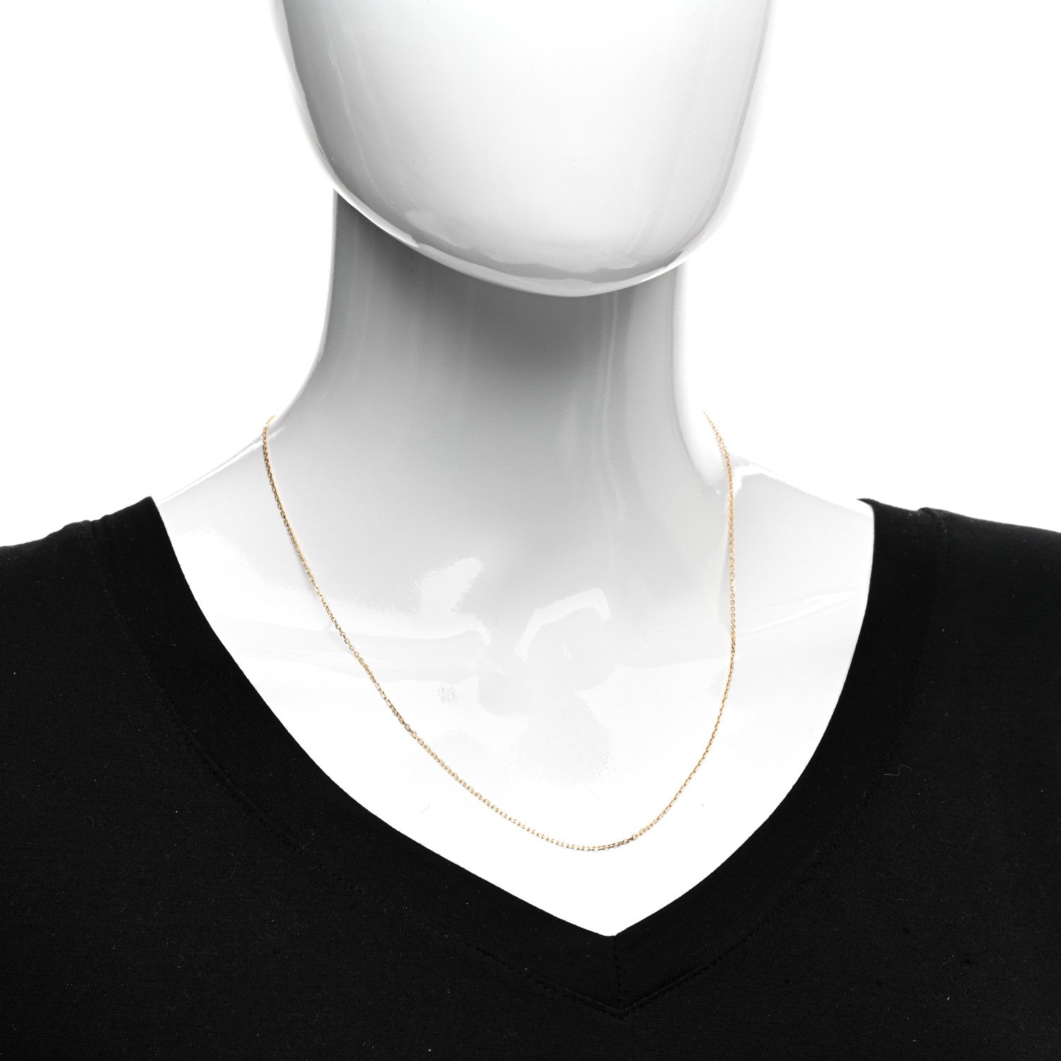 Cartier 18K Yellow Gold Chain Necklace 2 of 5