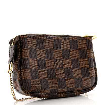 Louis Vuitton Damier Ebene Mini Pochette Accessories 3 of 8