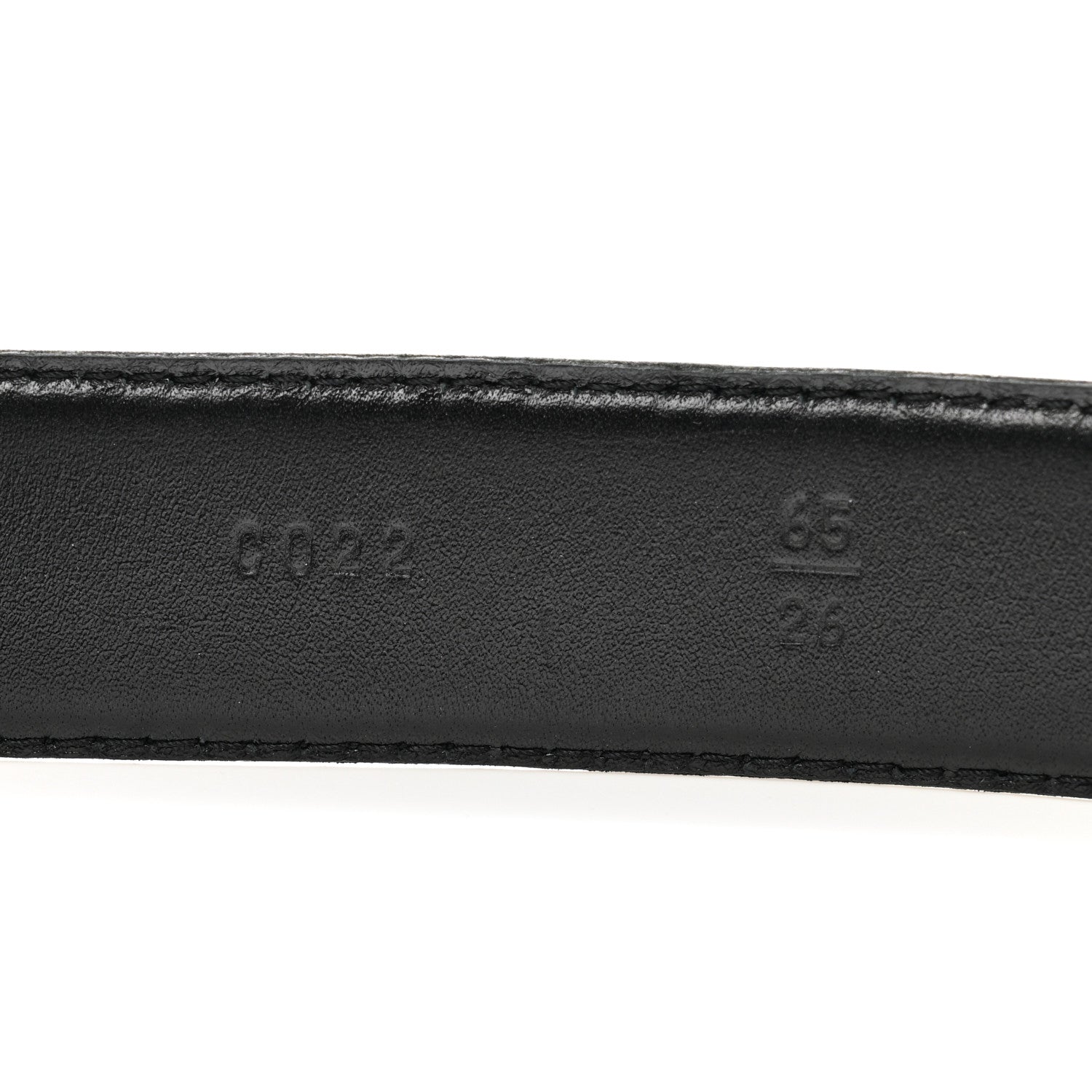 Chanel Calfskin CC Belt 65 26 Black 6 of 9