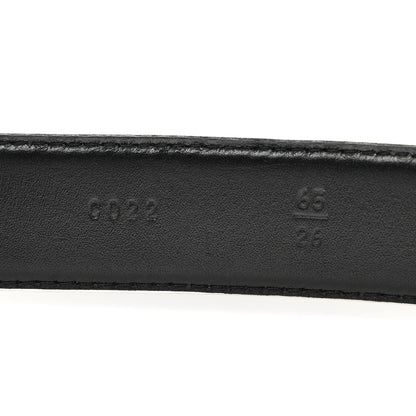 Chanel Calfskin CC Belt 65 26 Black 6 of 9