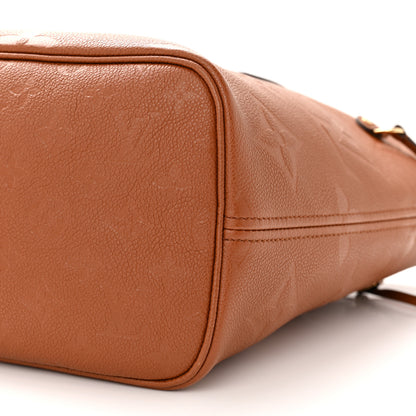 Louis Vuitton Empreinte Monogram Giant Neverfull MM Cognac 10 of 10