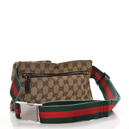 Gucci Monogram Web Belt Bag Dark Brown 3 of 8