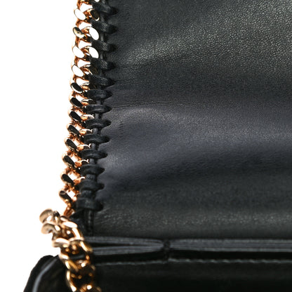 Stella McCartney Velvet Effect Medium Falabella Box Shoulder Bag Black 12 of 12