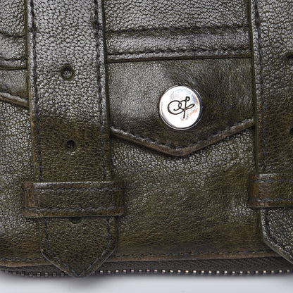 Proenza Schouler Lambskin Small PS1 Zip Wallet Military 12 of 12
