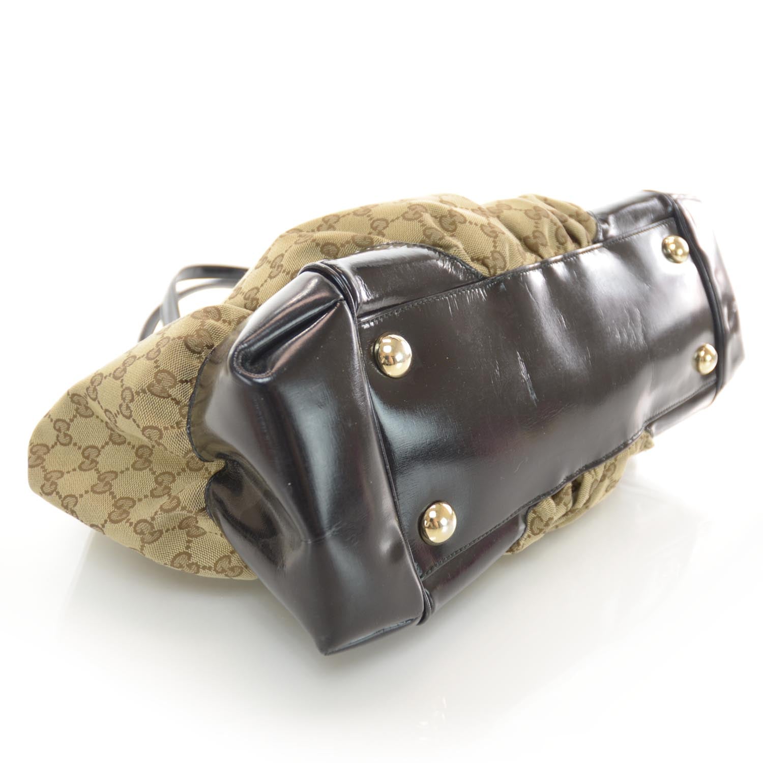 Gucci Monogram Full Moon Tote Ebony 3 of 9