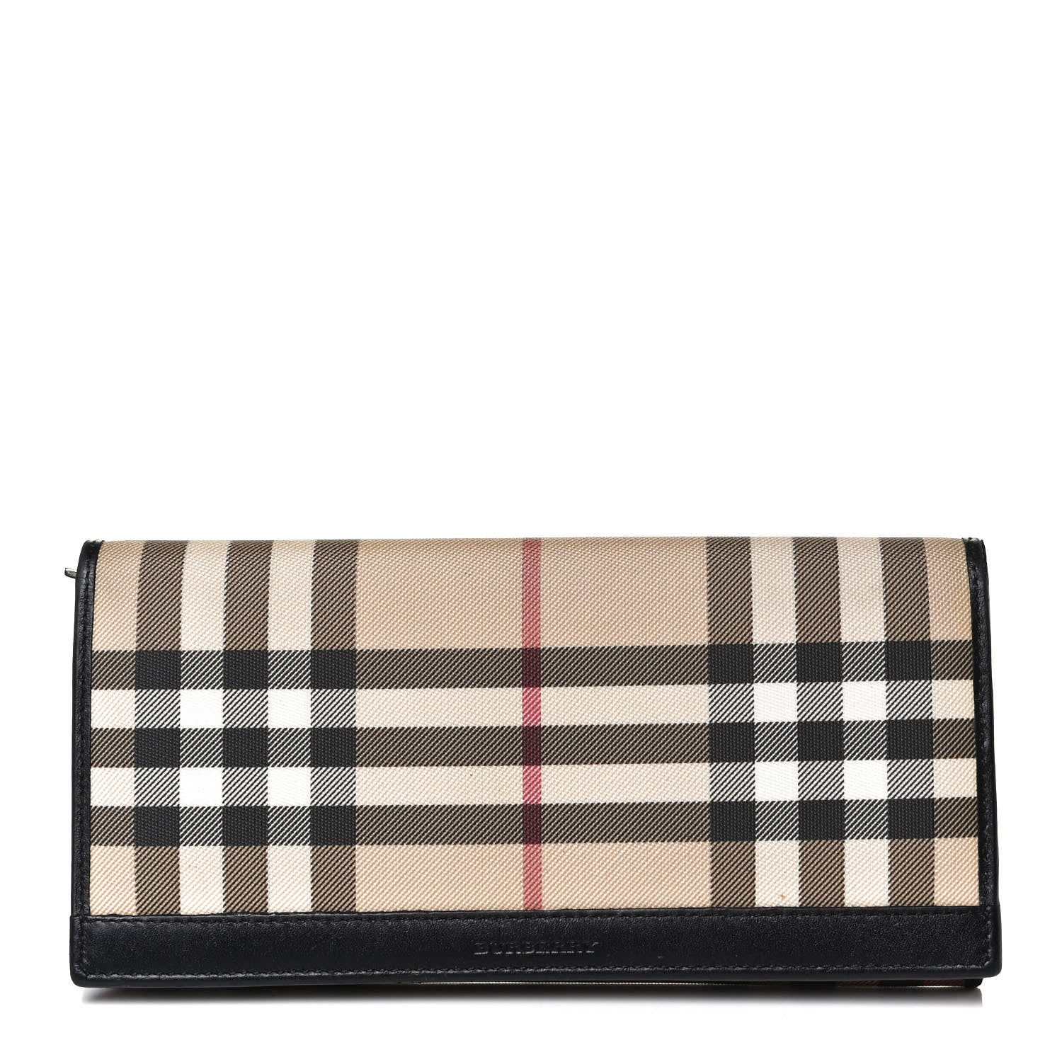 Burberry House Check Continental Wallet Black 1 of 12