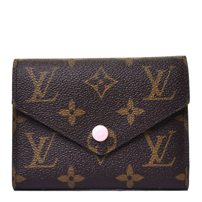 Louis Vuitton Monogram Victorine Wallet Rose Ballerine 1 of 4