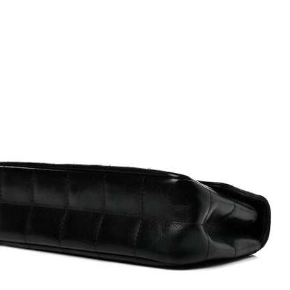 Chanel Lambskin Quilted Mini Chocolate Bar Camellia Flap Black 9 of 9