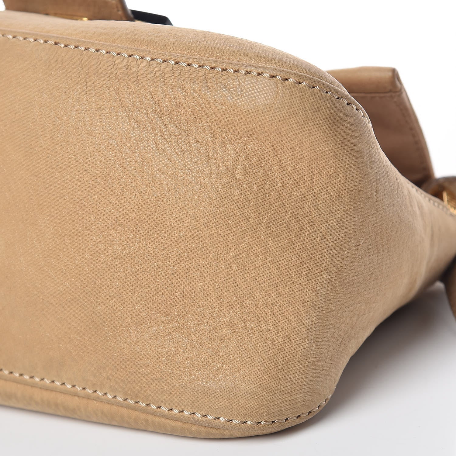 Fendi Vitello Savana Mini Mama Baguette Caramello Tartaruga Natural 14 of 18