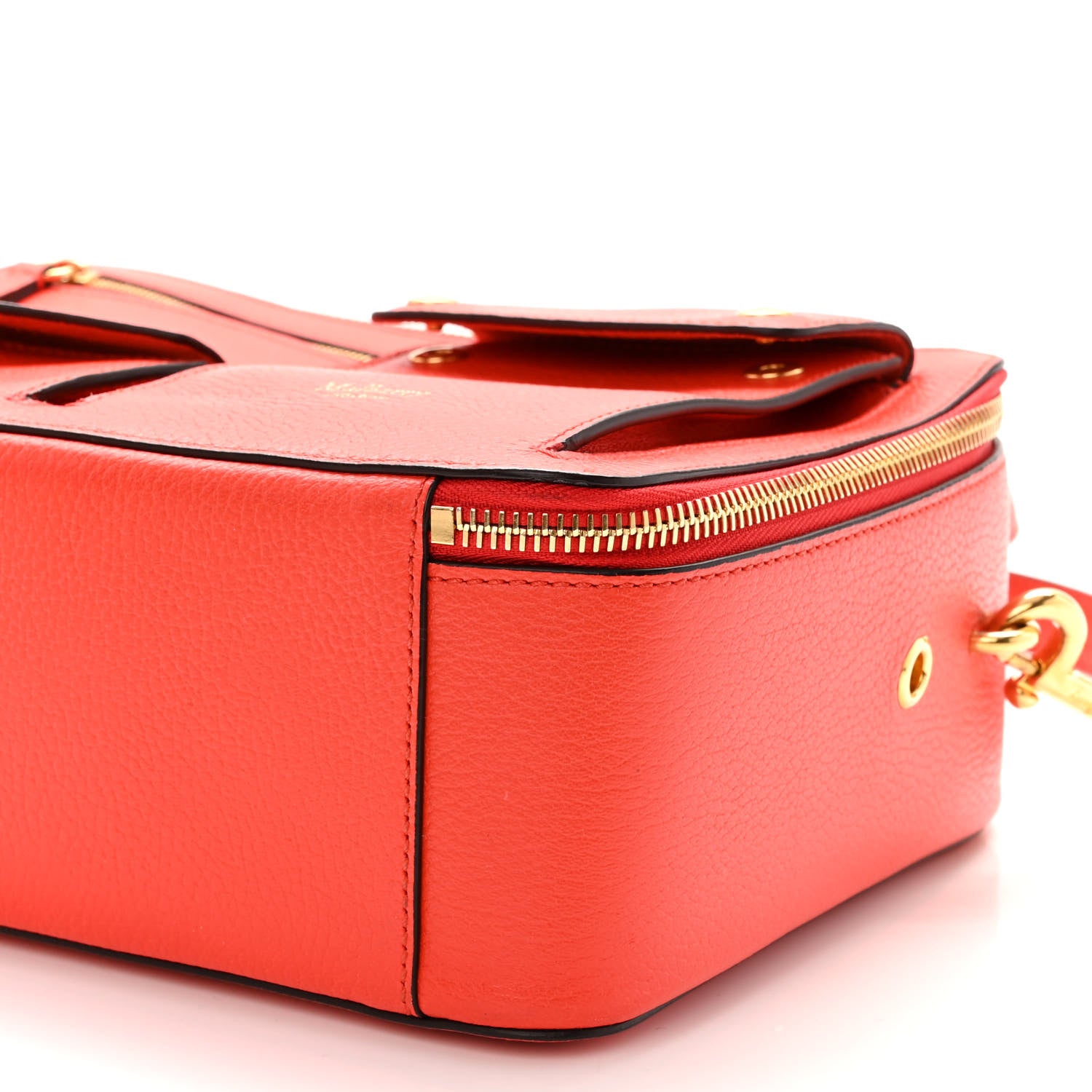 Mulberry Calfskin Cherwell Square Shoulder Bag Coral 9 of 9