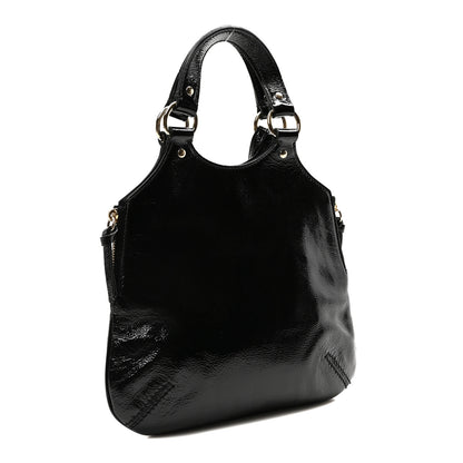 Saint Laurent Patent Mini Tribute Tote Black 3 of 10