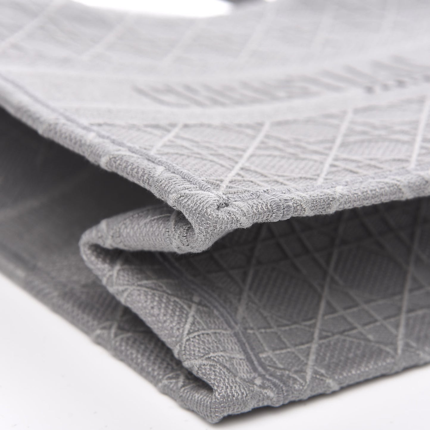 Embroidered Medium Book Tote Stone