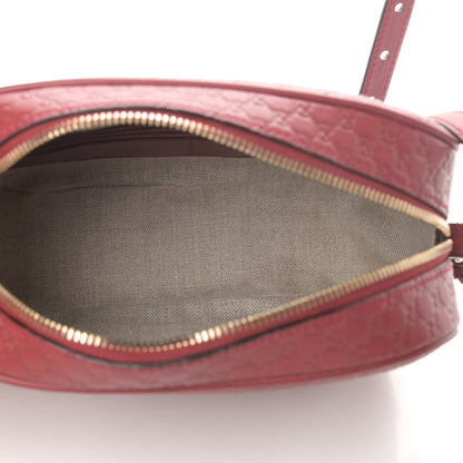 Gucci Microguccissima Mini Bree Messenger Bag Red 5 of 12