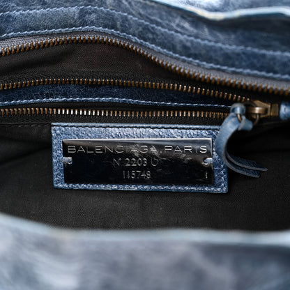 Balenciaga Agneau Classic Hardware City Bleu Glacier 7 of 13