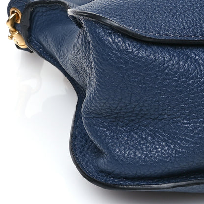 Chloe Calfskin Medium Marcie Satchel Royal Navy 9 of 13