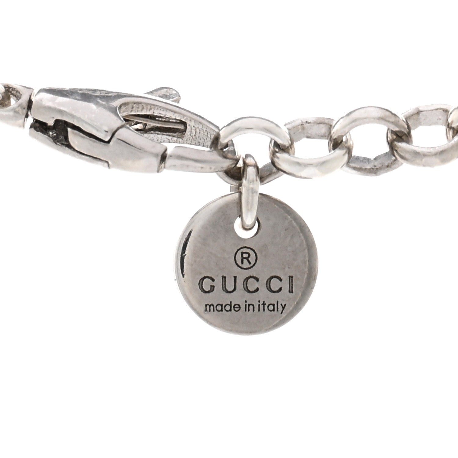 Gucci Sterling Silver Classic Chain Necklace 4 of 4