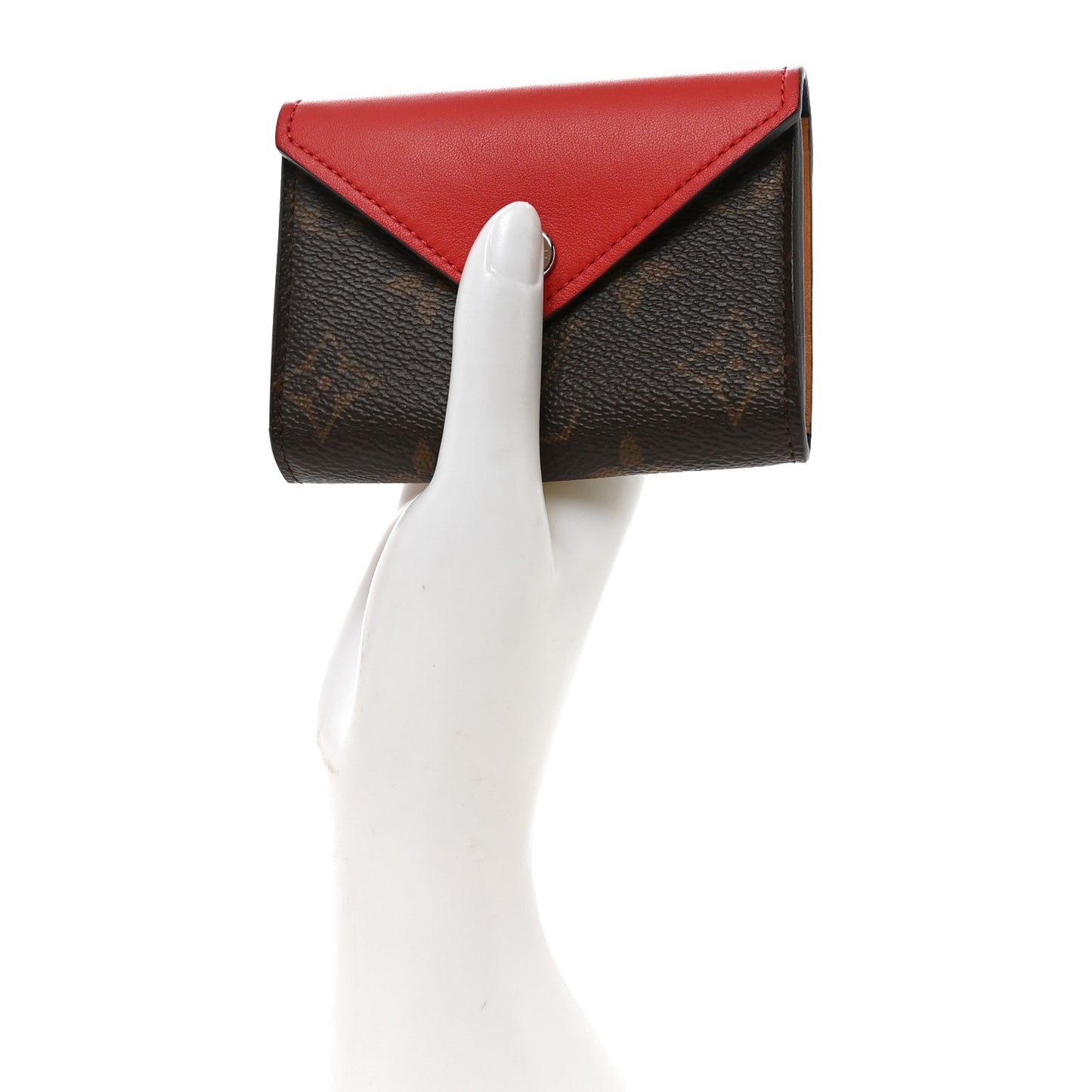 Monogram Arsene Playing Cards Pouch Red
