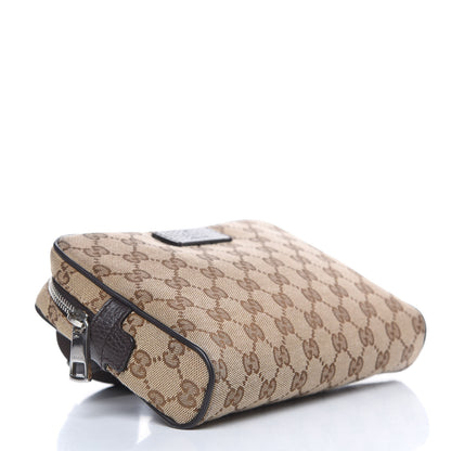 Gucci Monogram Belt Bag Dark Brown 4 of 11