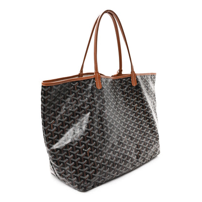 Goyard Goyardine Saint Louis GM Black Gold 4 of 12
