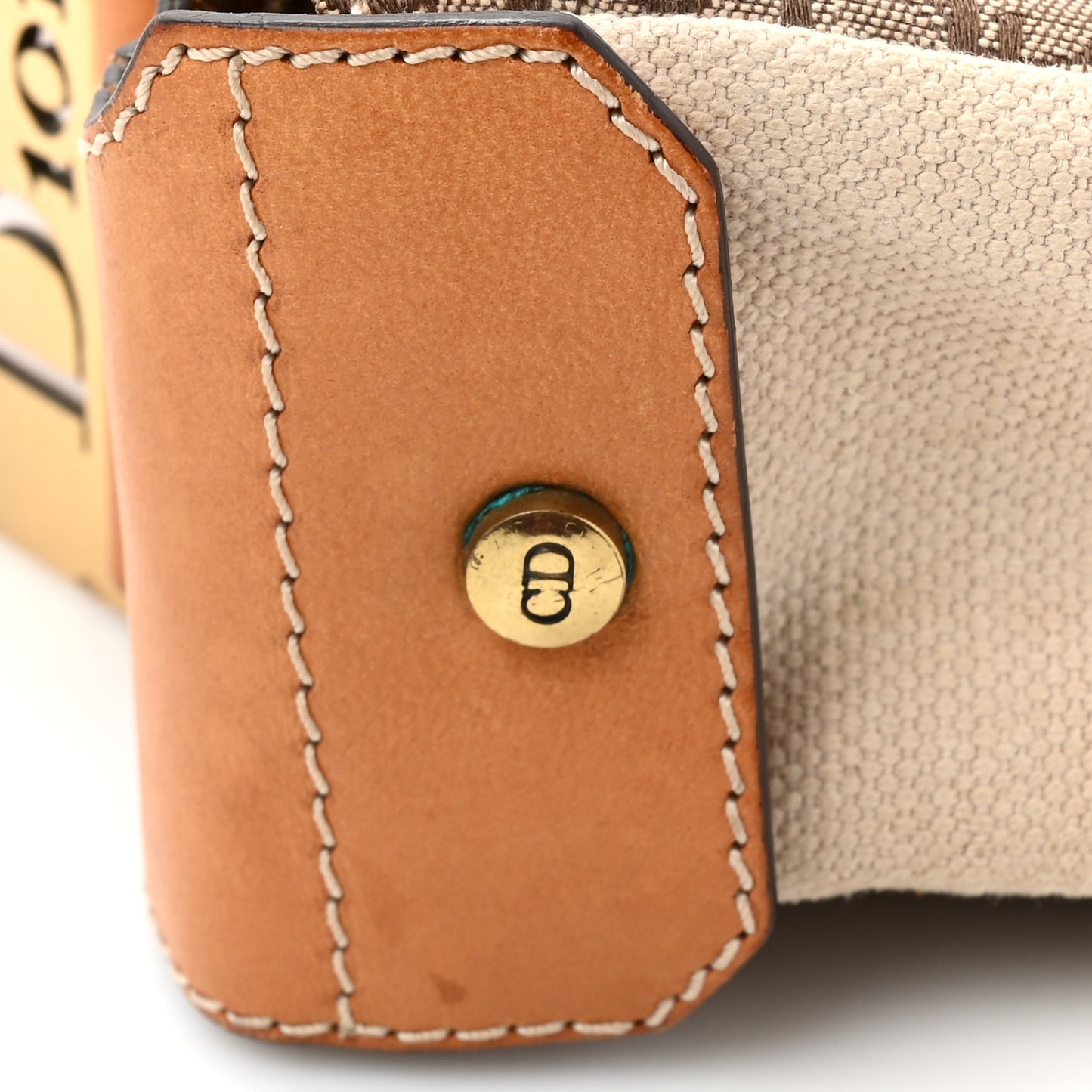 Canvas Calfskin Street Chic Shoulder Bag Pink