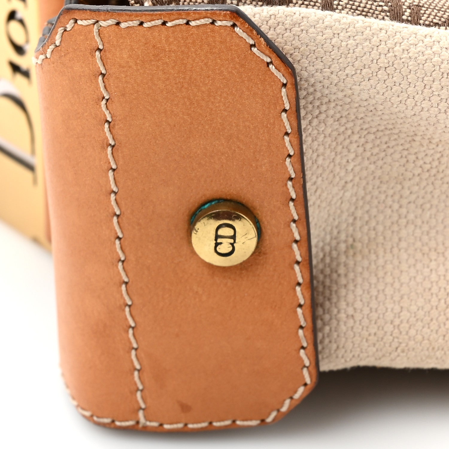 Christian Dior Canvas Calfskin Street Chic Shoulder Bag Pink 16 of 19