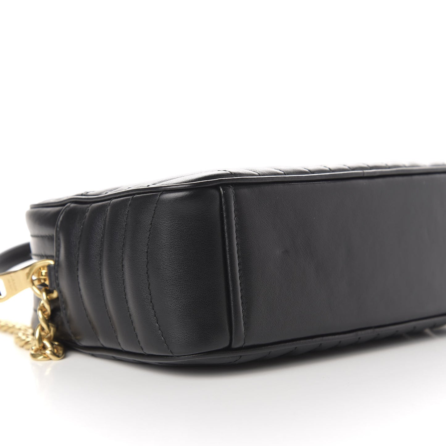 Soft Calfskin Diagramme Camera Bag Black