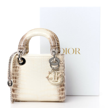 Christian Dior Niloticus Crocodile Himalaya Mini Lady Dior White 11 of 11