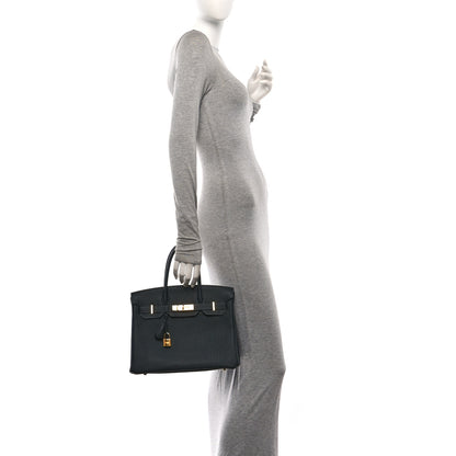 Hermes Togo Birkin 30 Vert Fonce 2 of 12