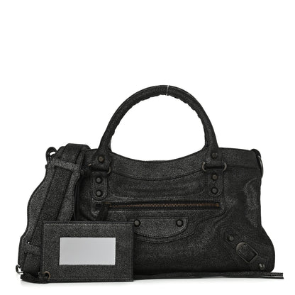 Balenciaga Craquele Calfskin Classic Hardware First Black 1 of 10