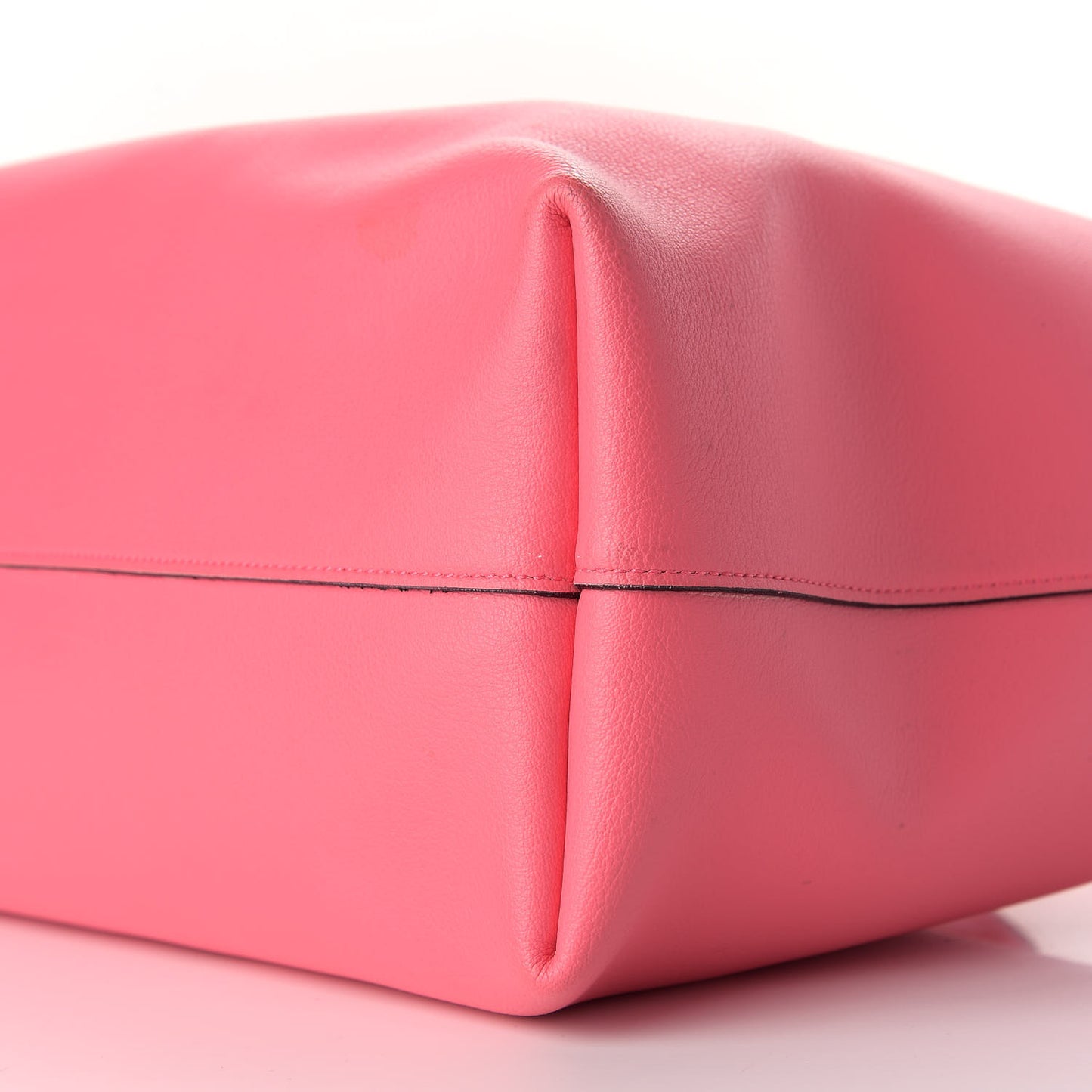 Calfskin Large Shopping Tote Pale Rose