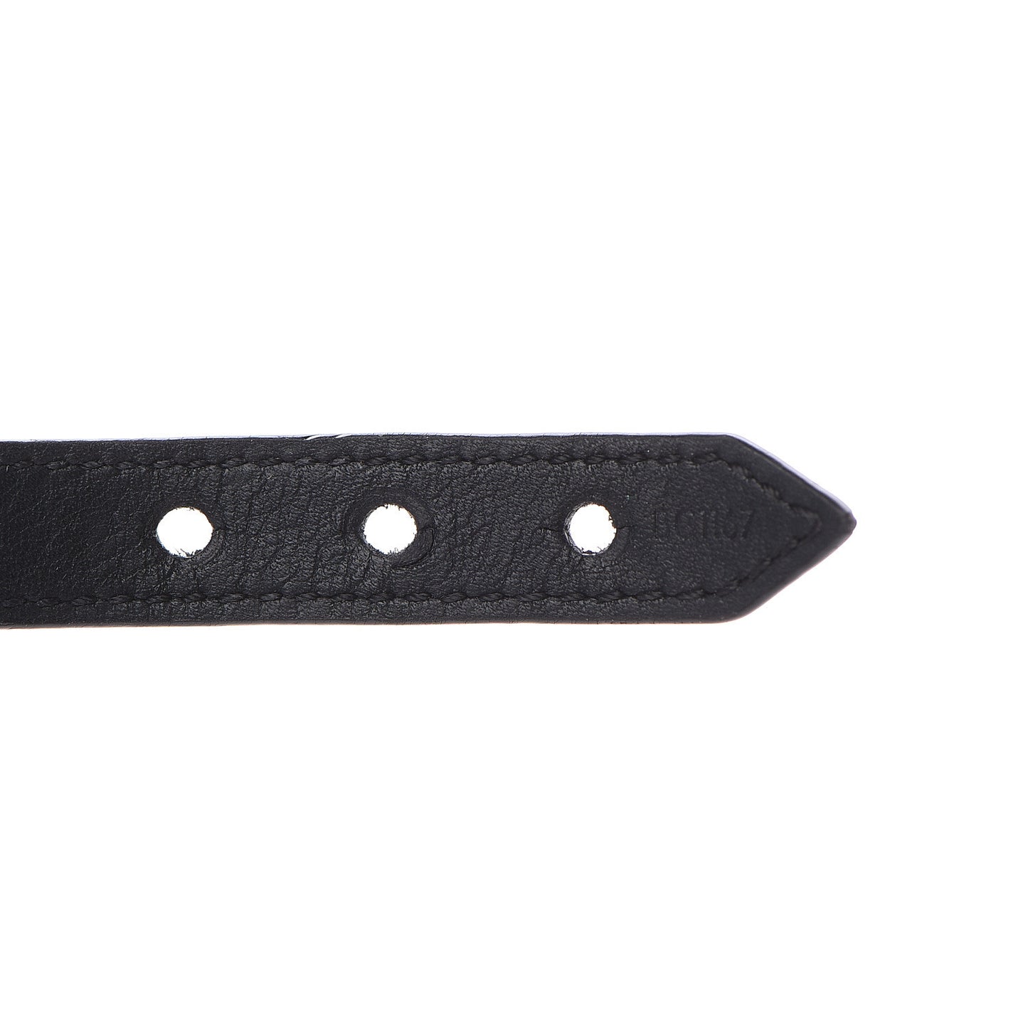 Epi Twist It Bracelet 19 Black