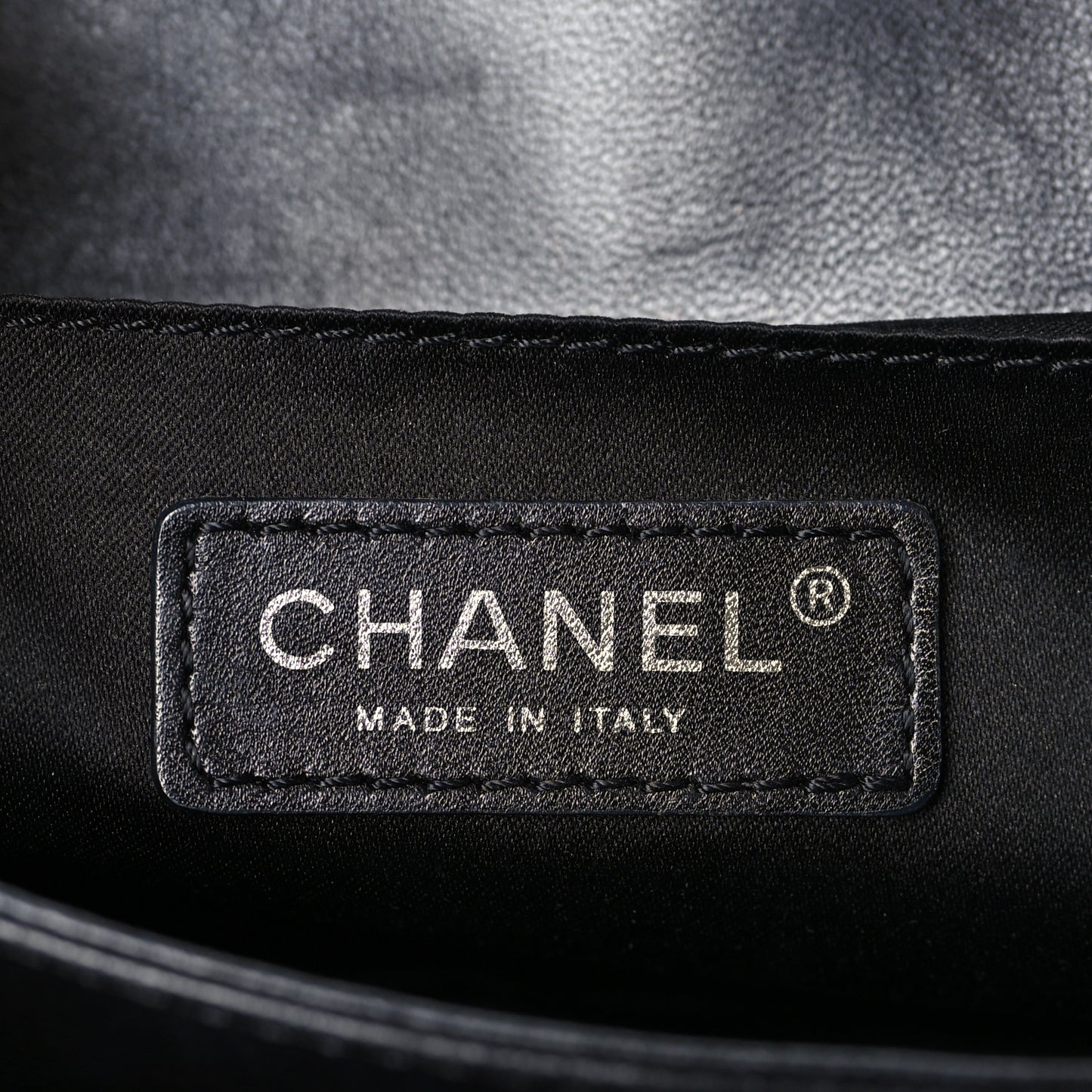 Lambskin Quilted Chanel 3 Accordion Flap Bag Black