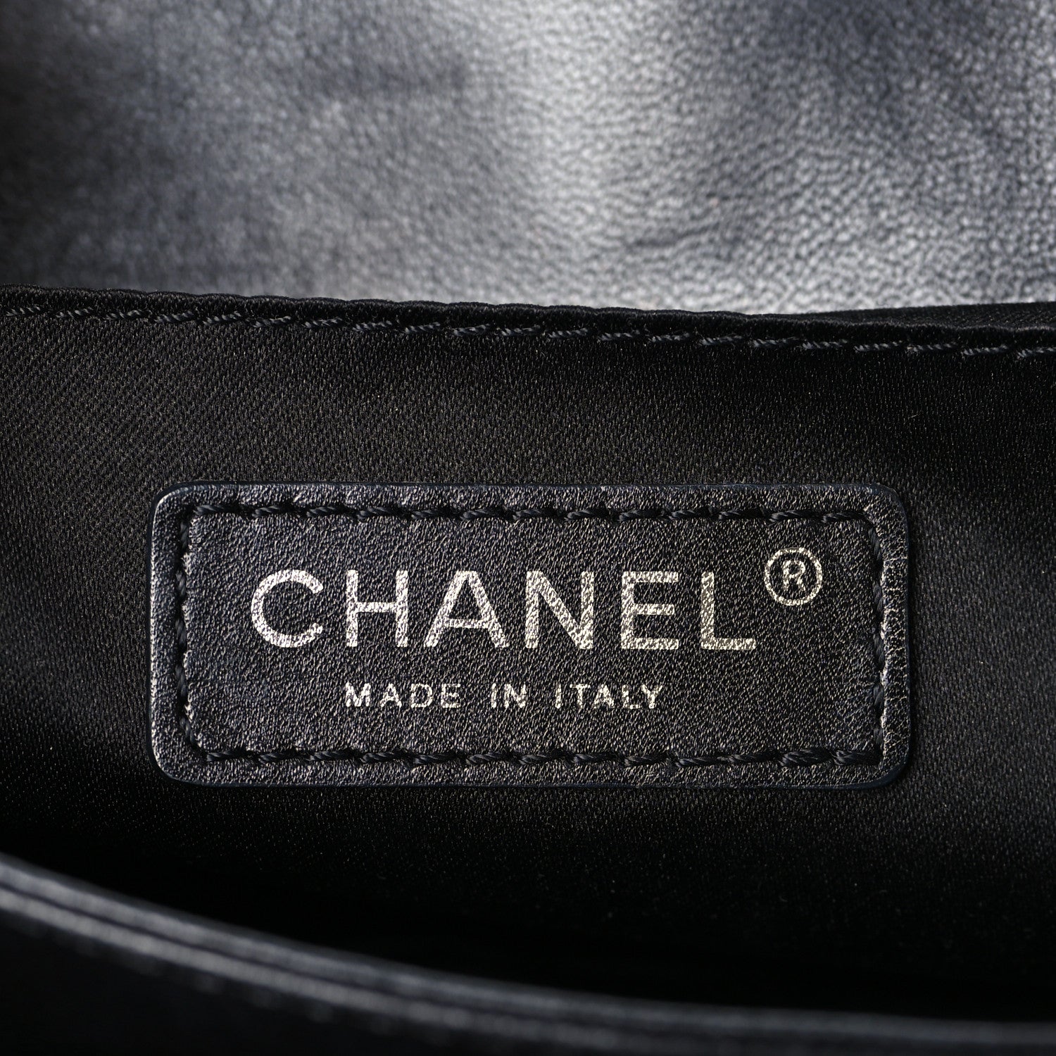 Chanel Lambskin Quilted Chanel 3 Accordion Flap Bag Black 6 of 10