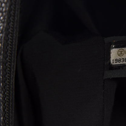 Chanel Caviar Quilted Large Boy Flap Black 10 of 11