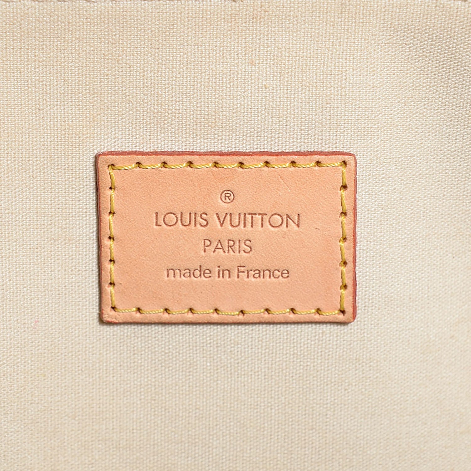 Louis Vuitton Vernis Alma GM Blanc Corail 6 of 7