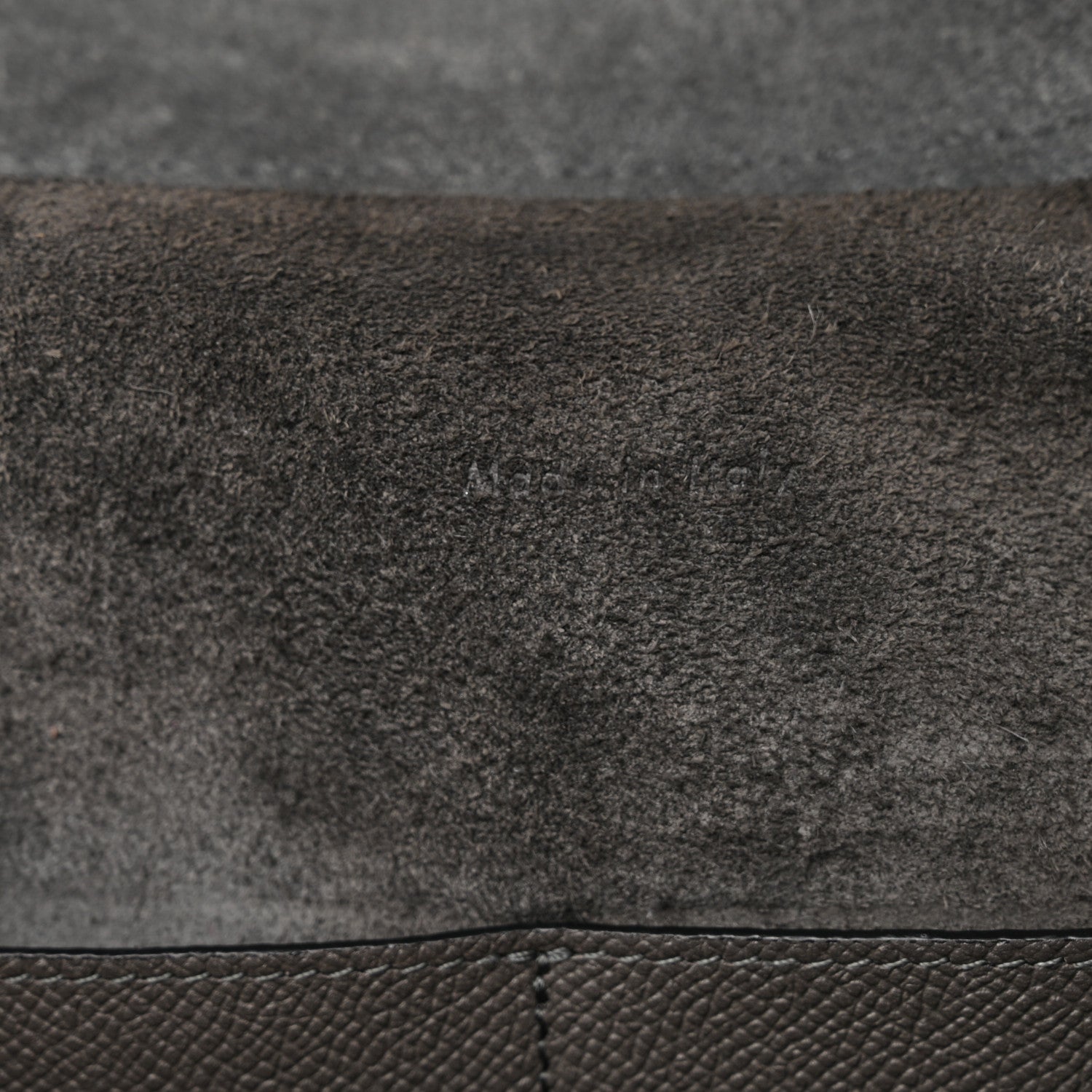 Celine Grained Calfskin Small Belt Bag Grey 6 of 9