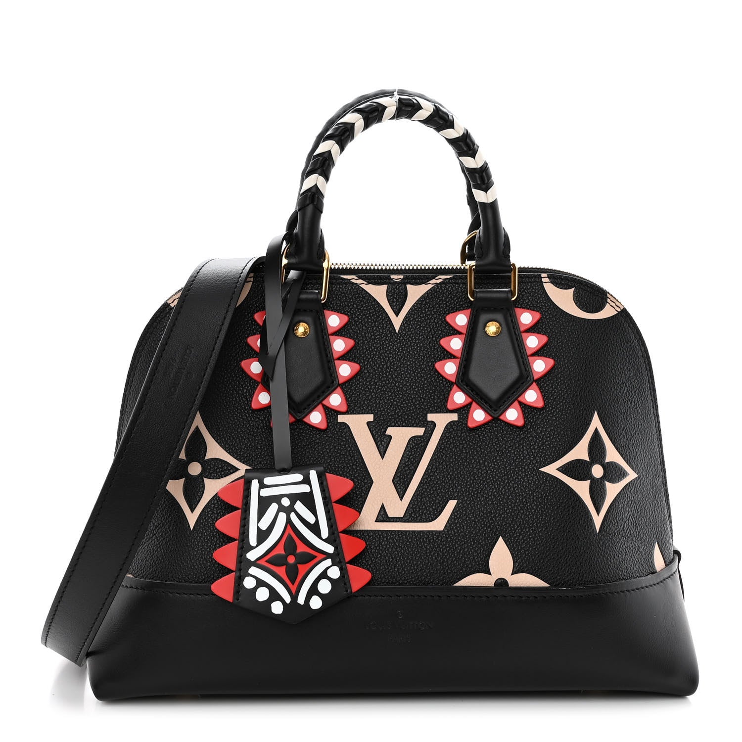 Louis Vuitton Empreinte Monogram Giant Crafty Alma PM Black Creme 1 of 9