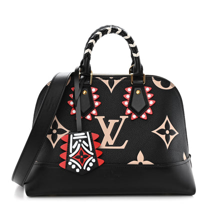 Louis Vuitton Empreinte Monogram Giant Crafty Alma PM Black Creme 1 of 9
