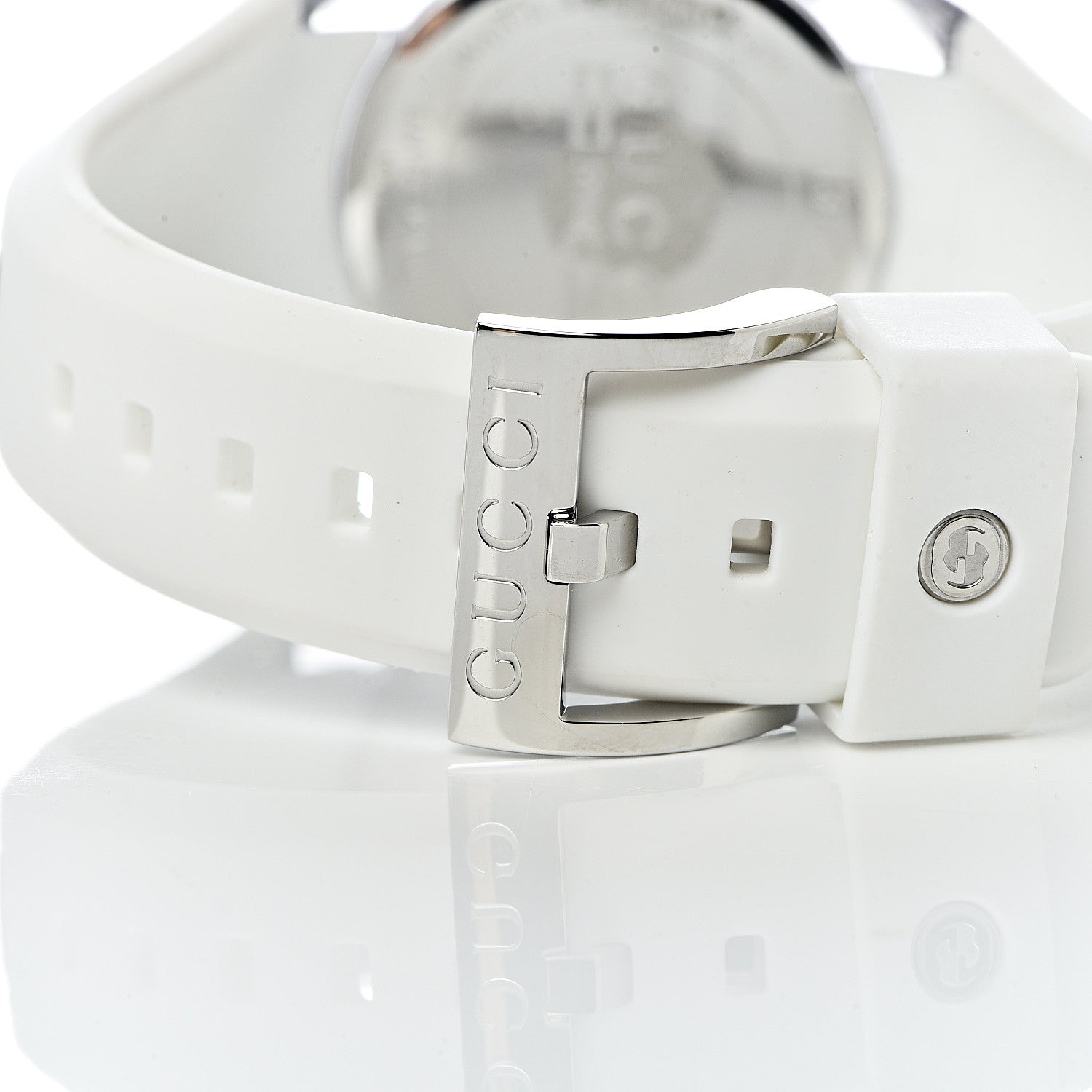 Gucci Stainless Steel Rubber 36mm Sync Web Quartz Watch 6 of 10