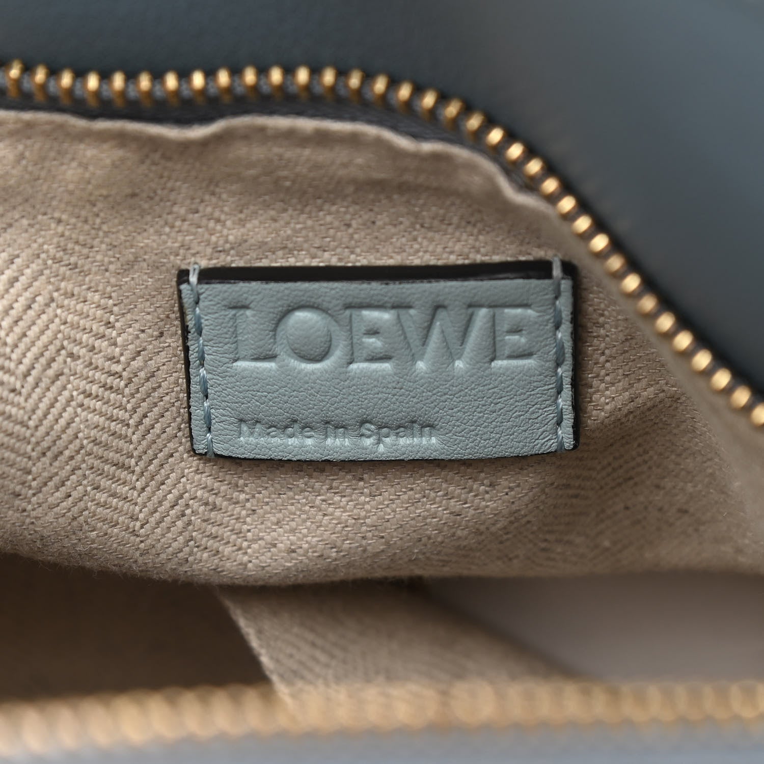 Loewe Calfskin Medium Puzzle Bag Aqua Light Blue Stone Blue 6 of 11