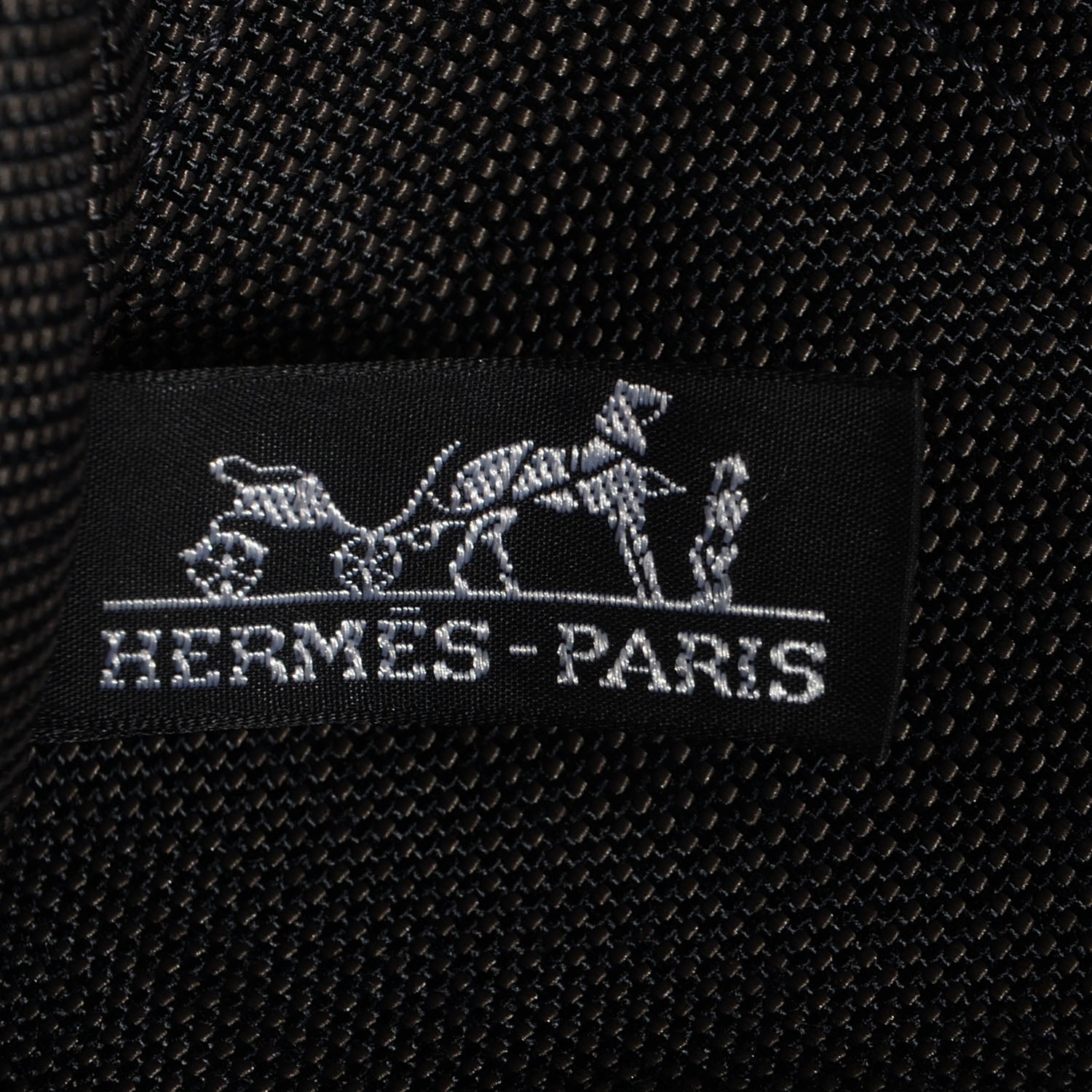 Hermes Canvas Herline Backpack Grey 12 of 13