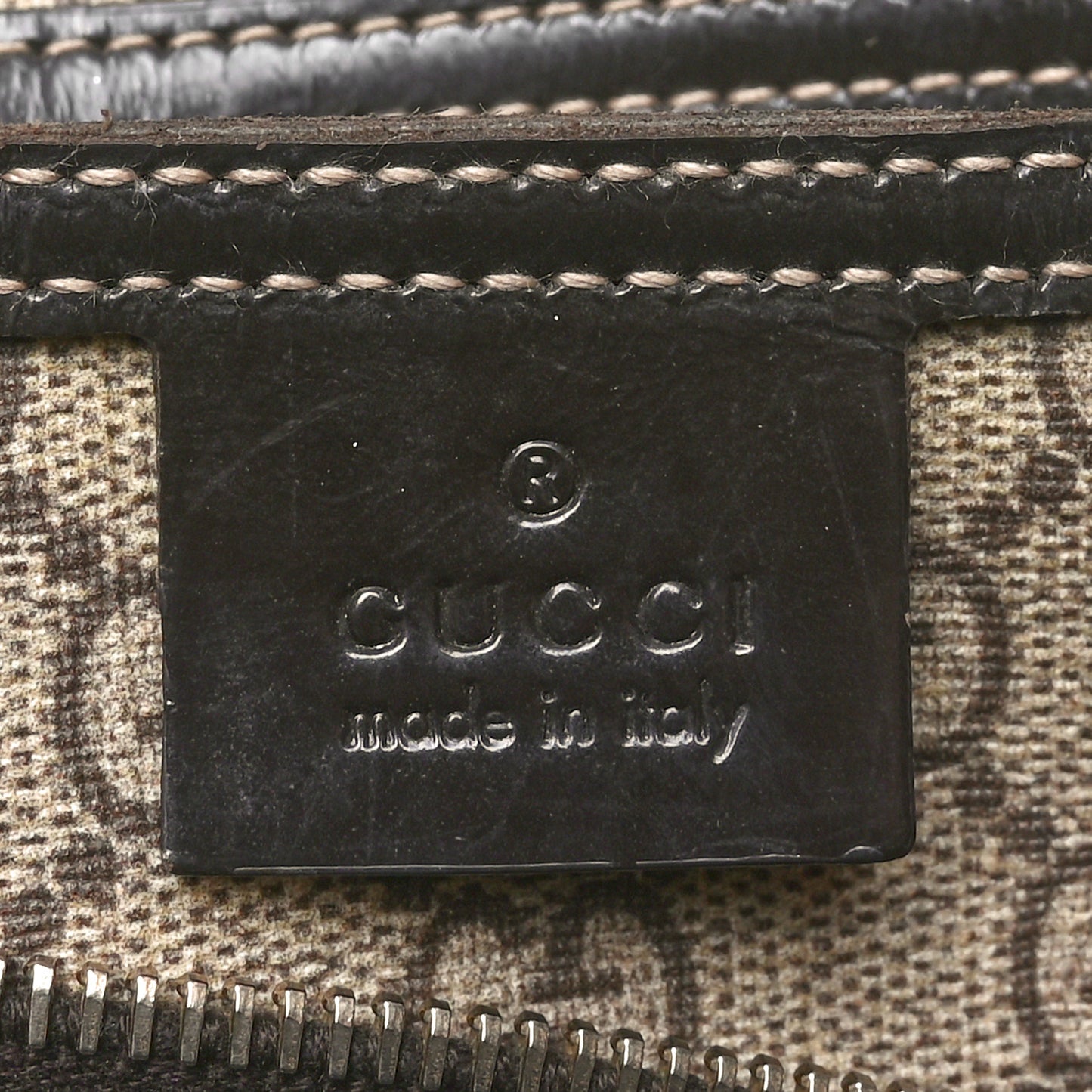 GG Plus Monogram Tattoo Heart Medium Joy Boston Dark Brown