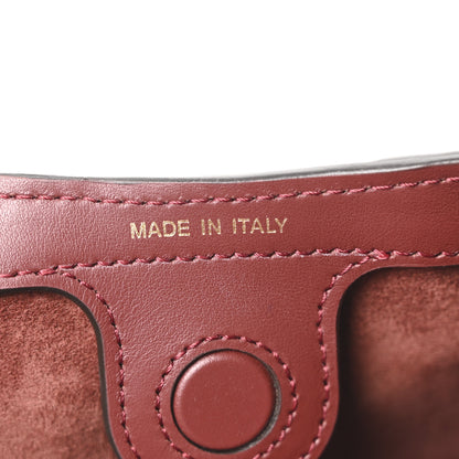 Fendi Inlaid Hagfish Pequin Small Spy Wine 7 of 11