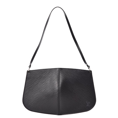 Louis Vuitton Epi Demi Lune Pochette Black 1 of 8