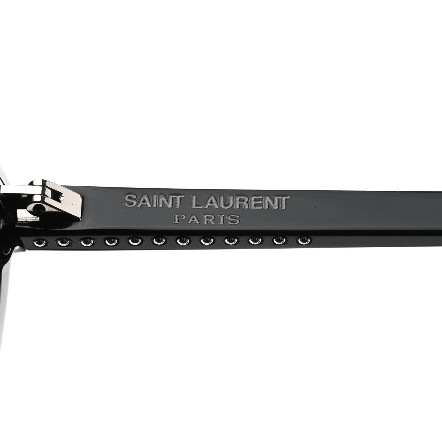 Saint Laurent Acetate Studded SL28 Sunglasses Black 5 of 8