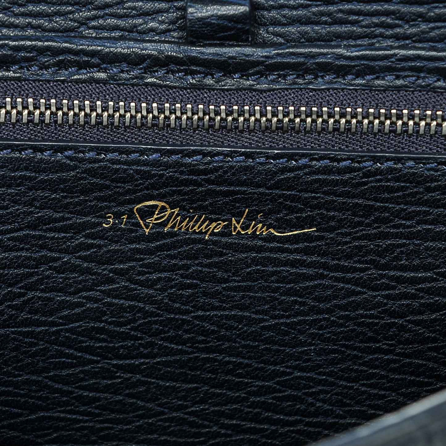 3.1 Textured Calfskin Mini Pashli Satchel Ink