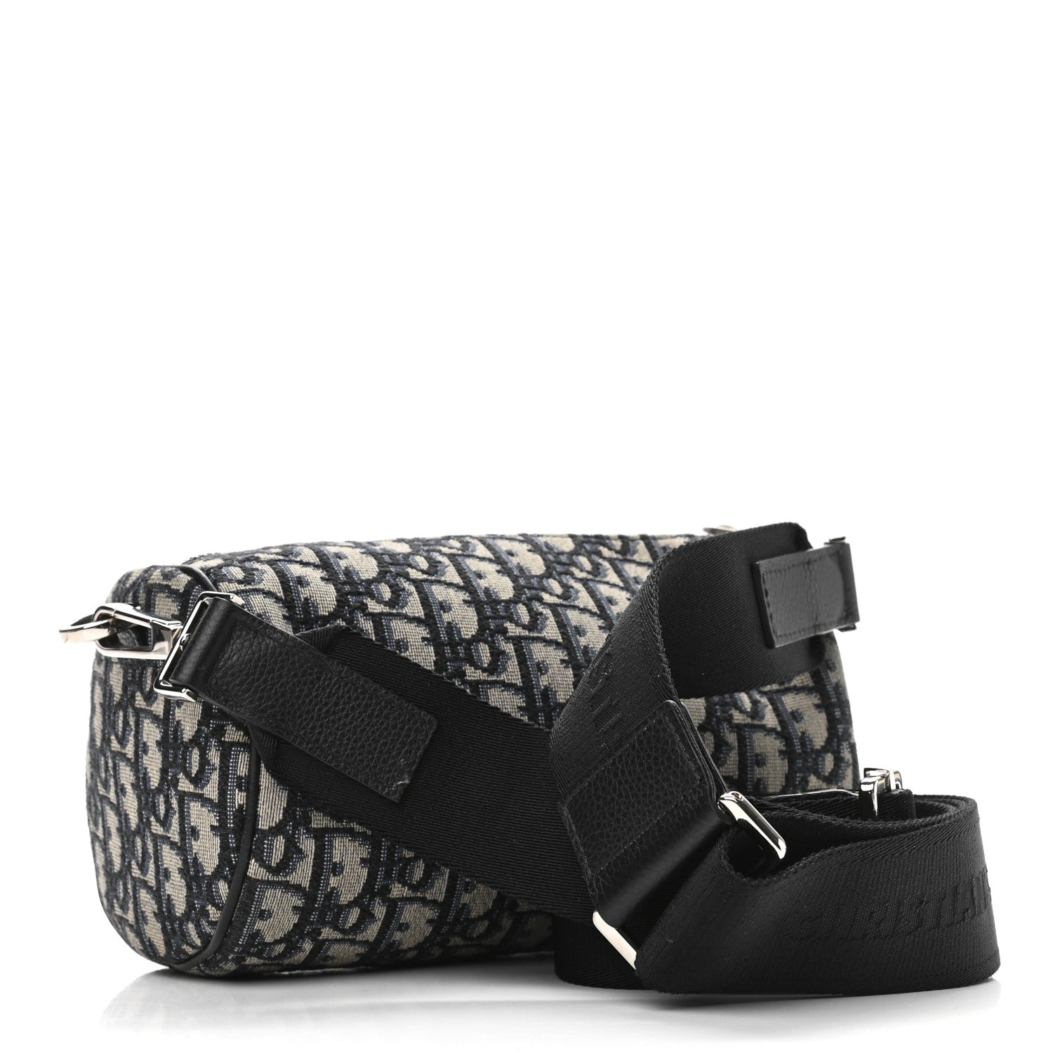 Christian Dior Oblique Roller Messenger Bag Blue 3 of 13