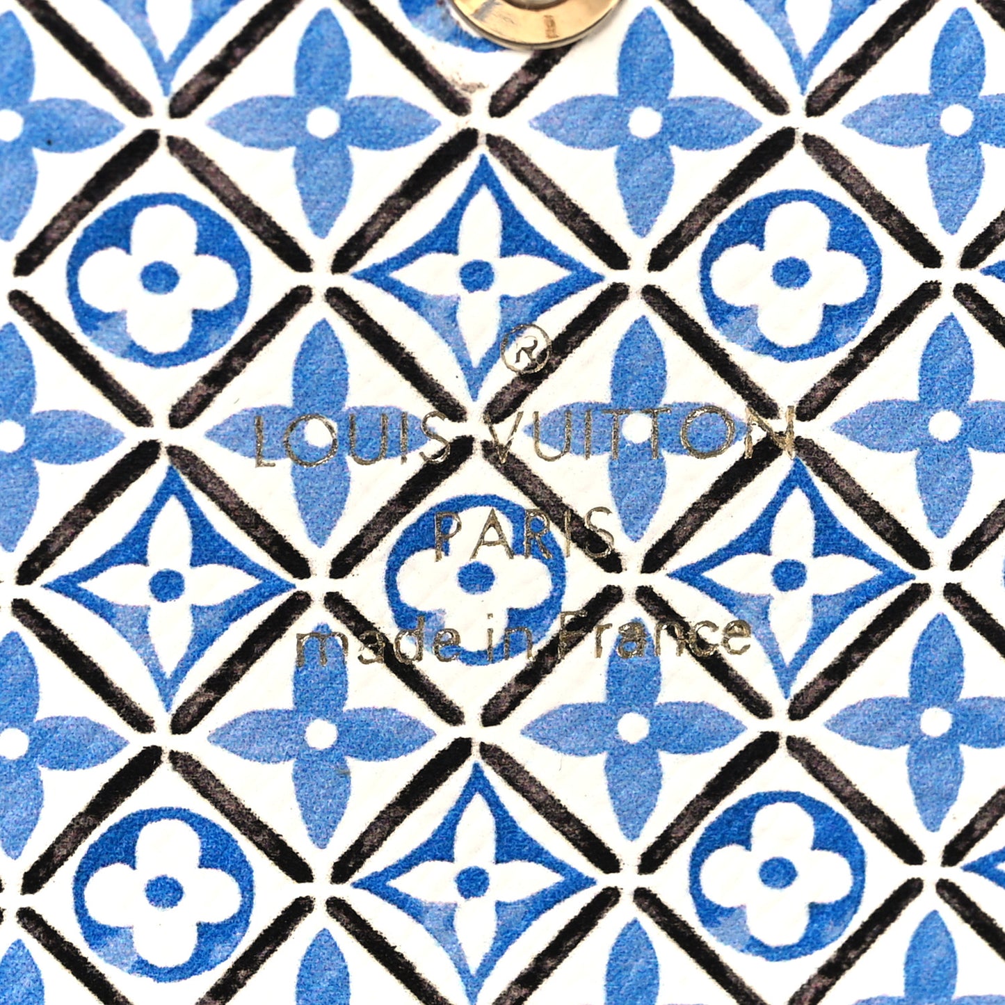 Monogram Giant By The Pool Kirigami Pochette Set Blue Rose Beige