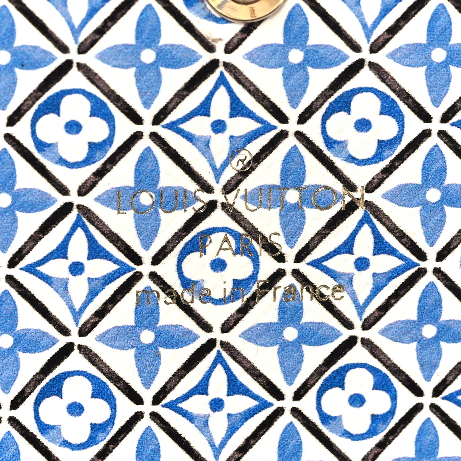 Louis Vuitton Monogram Giant By The Pool Kirigami Pochette Set Blue Rose Beige 7 of 12