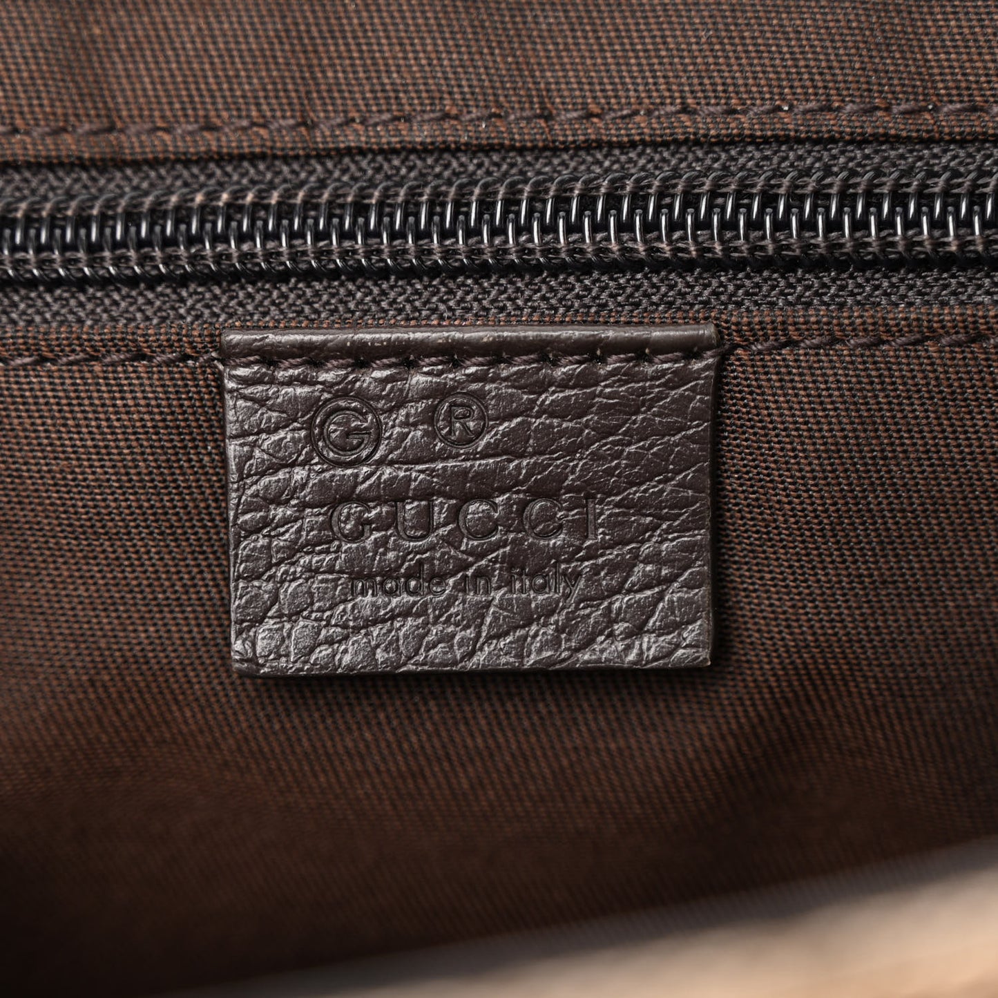 Monogram Flap Messenger Bag Beige Dark Brown